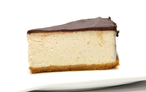 Nepečený gaštanový cheesecake so sladidlom