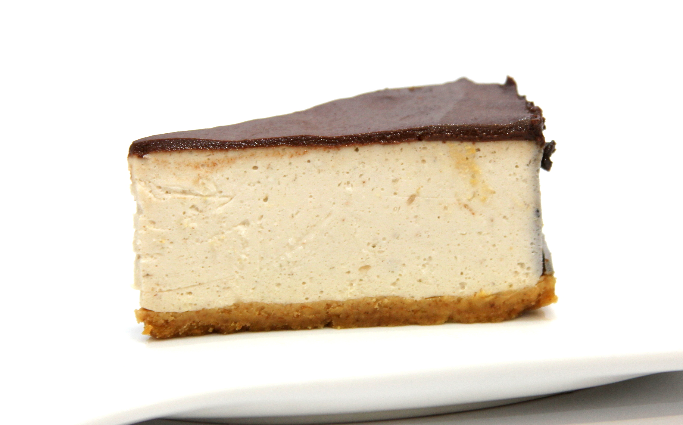 Nepečený gaštanový cheesecake so sladidlom