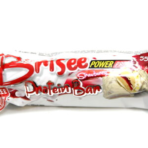Proteínová tyčinka Brisee s jahodovým confit