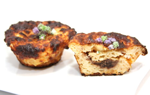 Fit maffiny plnené marhuľovým džemom a žerbo krémom